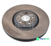 FEBI BILSTEIN FRONT 2 X BRAKE DISC 107221
