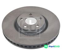 FEBI BILSTEIN FRONT 2 X BRAKE DISC 107716 FOR FORD