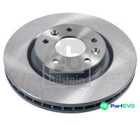 FEBI BILSTEIN FRONT 2 X BRAKE DISC 108392 FOR NISSAN