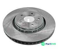 FEBI BILSTEIN FRONT 2 X BRAKE DISC 108401 FOR HONDA