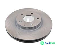 FEBI BILSTEIN FRONT 2 X BRAKE DISC 108417 FOR MAZDA