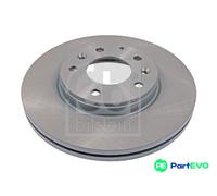 FEBI BILSTEIN FRONT 2 X BRAKE DISC 108434 FOR MAZDA