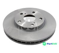 FEBI BILSTEIN FRONT 2 X BRAKE DISC 108437 FOR TOYOTA