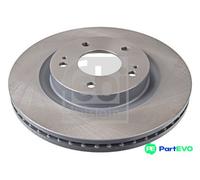 FEBI BILSTEIN FRONT 2 X BRAKE DISC 108463 FOR MITSUBISHI