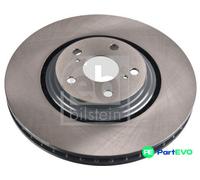 FEBI BILSTEIN FRONT 2 X BRAKE DISC 108464 FOR TOYOTA LEXUS