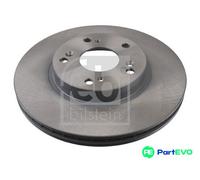 FEBI BILSTEIN FRONT 2 X BRAKE DISC 108474 FOR HONDA