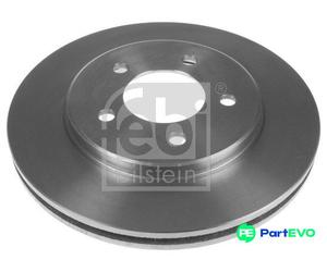 FEBI BILSTEIN FRONT 2 X BRAKE DISC 108476 FOR CHRYSLER