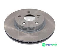 FEBI BILSTEIN FRONT 2 X BRAKE DISC 108496 FOR TOYOTA