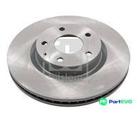 FEBI BILSTEIN FRONT 2 X BRAKE DISC 108514 FOR MAZDA