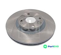 FEBI BILSTEIN FRONT 2 X BRAKE DISC 108544 FOR MAZDA