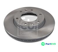 FEBI BILSTEIN FRONT 2 X BRAKE DISC 108555 FOR KIA