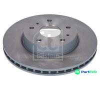 FEBI BILSTEIN FRONT 2 X BRAKE DISC 108614 FOR SUZUKI