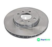 FEBI BILSTEIN FRONT 2 X BRAKE DISC 108623 FOR HYUNDAI