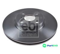 FEBI BILSTEIN FRONT 2 X BRAKE DISC 108645 FOR TOYOTA