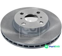 FEBI BILSTEIN FRONT 2 X BRAKE DISC 11893 FOR TOYOTA