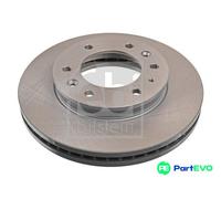 FEBI BILSTEIN FRONT 2 X BRAKE DISC 170039