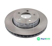 FEBI BILSTEIN FRONT 2 X BRAKE DISC 170070 FOR DODGE JEEP