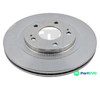 FEBI BILSTEIN FRONT 2 X BRAKE DISC 170601 FOR MITSUBISHI