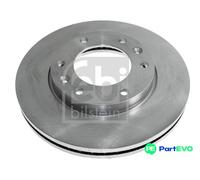 FEBI BILSTEIN FRONT 2 X BRAKE DISC 170609