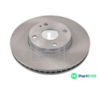 FEBI BILSTEIN FRONT 2 X BRAKE DISC 170740