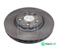 FEBI BILSTEIN FRONT 2 X BRAKE DISC 170756 FOR MERCEDES-BENZ