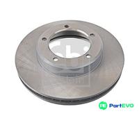 FEBI BILSTEIN FRONT 2 X BRAKE DISC 170782 FOR TOYOTA LEXUS