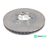 FEBI BILSTEIN FRONT 2 X BRAKE DISC 170788 FOR ISUZU