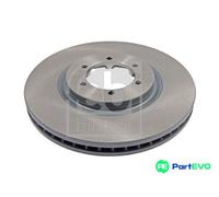 Febi 170810 Brake Disc Internally Vented Standard High Performance Durable