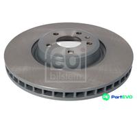 FEBI BILSTEIN FRONT 2 X BRAKE DISC 171458 FOR AUDI VW