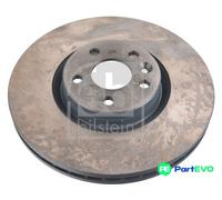 FEBI BILSTEIN FRONT 2 X BRAKE DISC 171471 FOR VOLVO