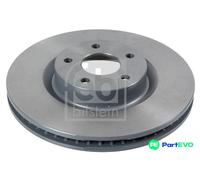 FEBI BILSTEIN FRONT 2 X BRAKE DISC 171480 FOR FORD