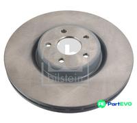 FEBI BILSTEIN FRONT 2 X BRAKE DISC 171492 FOR FORD