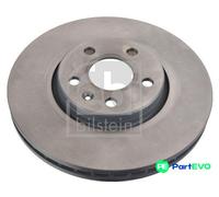FEBI BILSTEIN FRONT 2 X BRAKE DISC 171494 FOR VOLVO