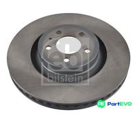 FEBI BILSTEIN FRONT 2 X BRAKE DISC 173014 FOR FORD USA