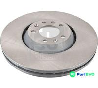 FEBI BILSTEIN FRONT 2 X BRAKE DISC 175107 FOR CITROËN PEUGEOT