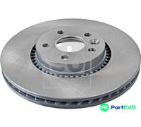 FEBI BILSTEIN FRONT 2 X BRAKE DISC 175205 FOR FORD VOLVO LAND ROVER