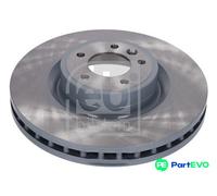 FEBI BILSTEIN FRONT 2 X BRAKE DISC 177127 FOR LAND ROVER