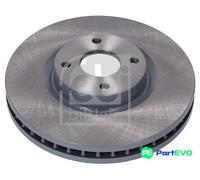 FEBI BILSTEIN FRONT 2 X BRAKE DISC 192733