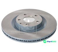 FEBI BILSTEIN FRONT 2 X BRAKE DISC 196888