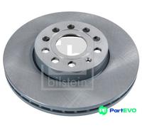 FEBI BILSTEIN FRONT 2 X BRAKE DISC 22902 FOR AUDI SEAT SKODA VW