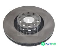 FEBI BILSTEIN FRONT 2 X BRAKE DISC 22964 FOR AUDI