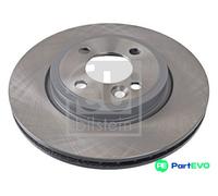 FEBI BILSTEIN FRONT 2 X BRAKE DISC 23115 FOR MINI
