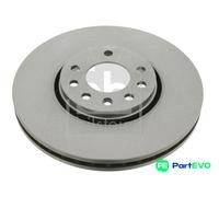 FEBI BILSTEIN FRONT 2 X BRAKE DISC 23550 FOR OPEL SAAB VAUXHALL CADILLAC
