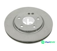 FEBI BILSTEIN FRONT 2 X BRAKE DISC 23997 FOR MERCEDES-BENZ