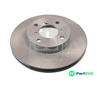 FEBI BILSTEIN FRONT 2 X BRAKE DISC 26046 FOR SUZUKI
