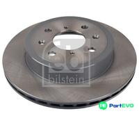 FEBI BILSTEIN FRONT 2 X BRAKE DISC 28160 FOR OPEL SUZUKI VAUXHALL