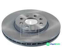 FEBI BILSTEIN FRONT 2 X BRAKE DISC 28167 FOR OPEL VAUXHALL