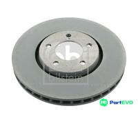 FEBI BILSTEIN FRONT 2 X BRAKE DISC 28171 FOR CHRYSLER