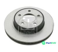 FEBI BILSTEIN FRONT 2 X BRAKE DISC 28176 FOR JEEP