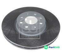 FEBI BILSTEIN FRONT 2 X BRAKE DISC 28178 FOR FIAT OPEL VAUXHALL